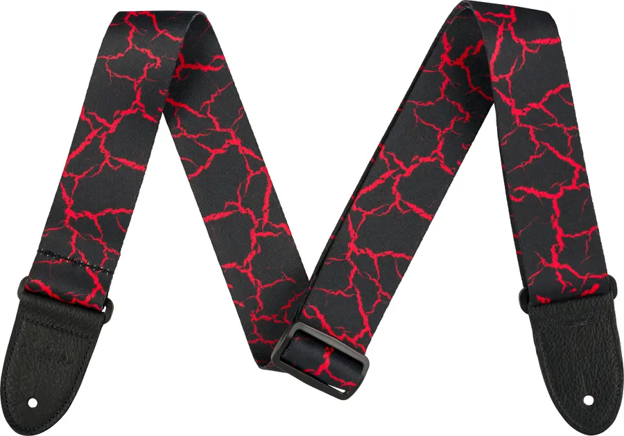 Jackson 2" Poly Strap, Red Crackle 