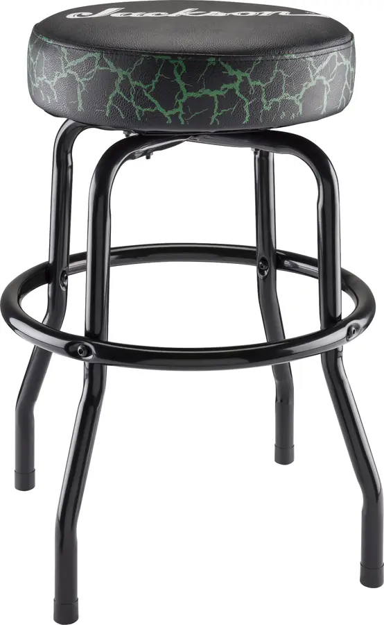 Jackson Jackson Barstool Green Crackle, 25" 