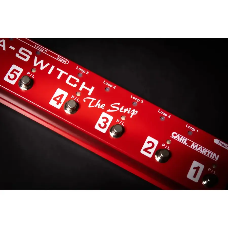 Carl Martin Octa-Switch The Strip guitar-effekt-pedal 