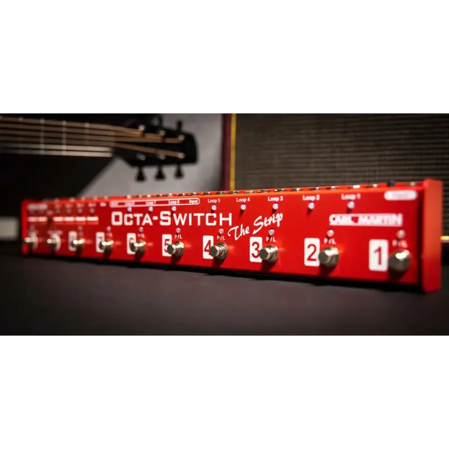 Carl Martin Octa-Switch The Strip guitar-effekt-pedal 