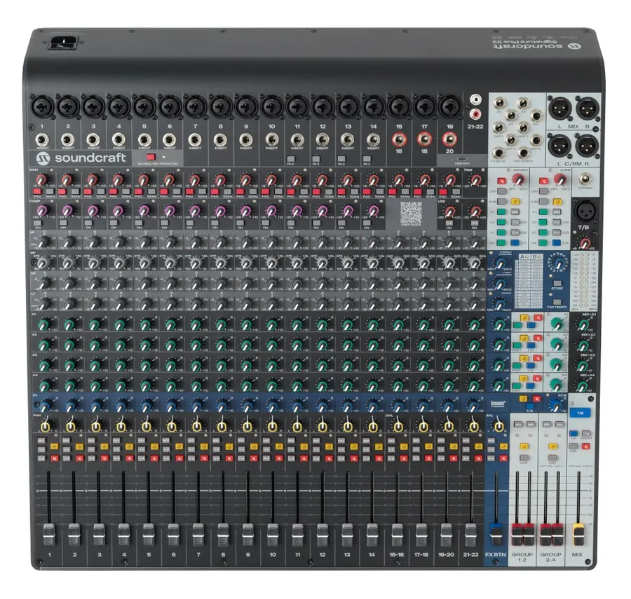 Soundcraft Signature Plus 22 22 kanals analog mikser 