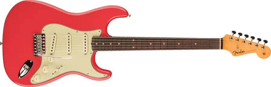 Fender Custom Shop Vintage Custom 1959 Stratocaster NOS, 3A RW FB, Fiesta Red 
