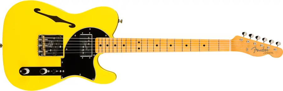Fender Custom Shop Postmodern Tele DLX Closet Classic, Aged Graffiti Yellow 