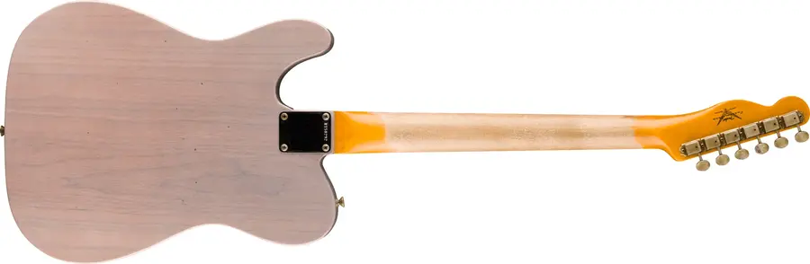 Fender Custom Shop Lim Ed Ocelot Tele Journeyman Relic, Dirty White Blonde 