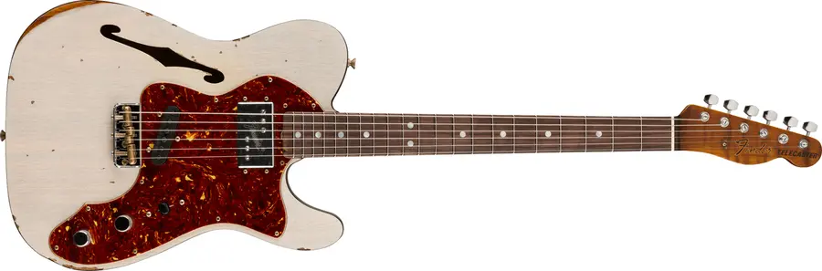 Fender Custom Shop Lim Ed 72 Tele Custom Thinline Relic, Vintage Blonde 