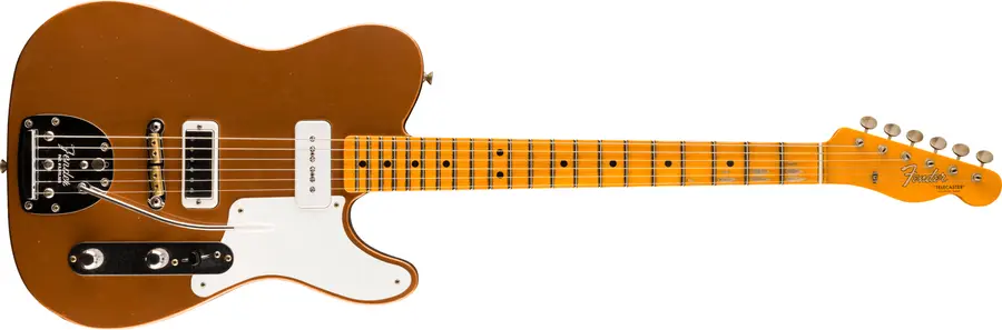 Fender Custom Shop Lim Ed Ocelot Tele Journeyman Relic, Aged Copper 
