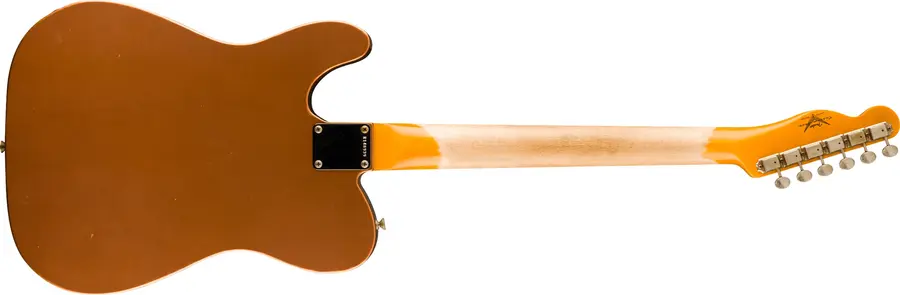 Fender Custom Shop Lim Ed Ocelot Tele Journeyman Relic, Aged Copper 