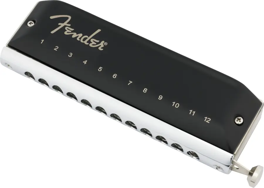 Fender Groove Pro Chromatic 12-Hole Harmonica, Key of C 
