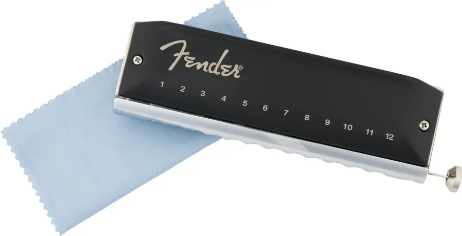 Fender Groove Pro Chromatic 12-Hole Harmonica, Key of C 