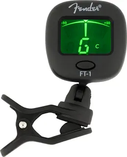 Fender FT-1 Pro Clip-On Tuner, Black