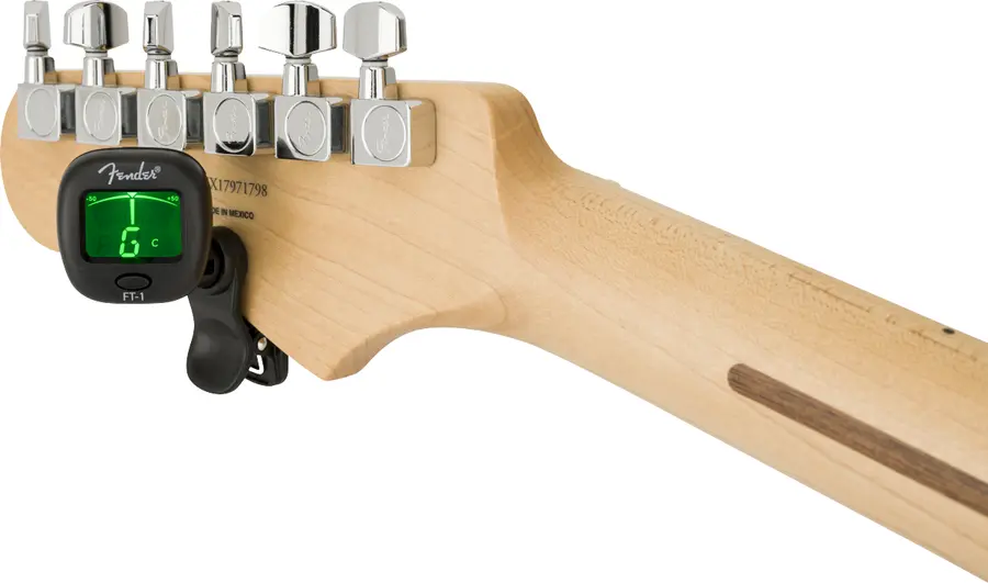Fender FT-1 Pro Clip-On Tuner, Black 