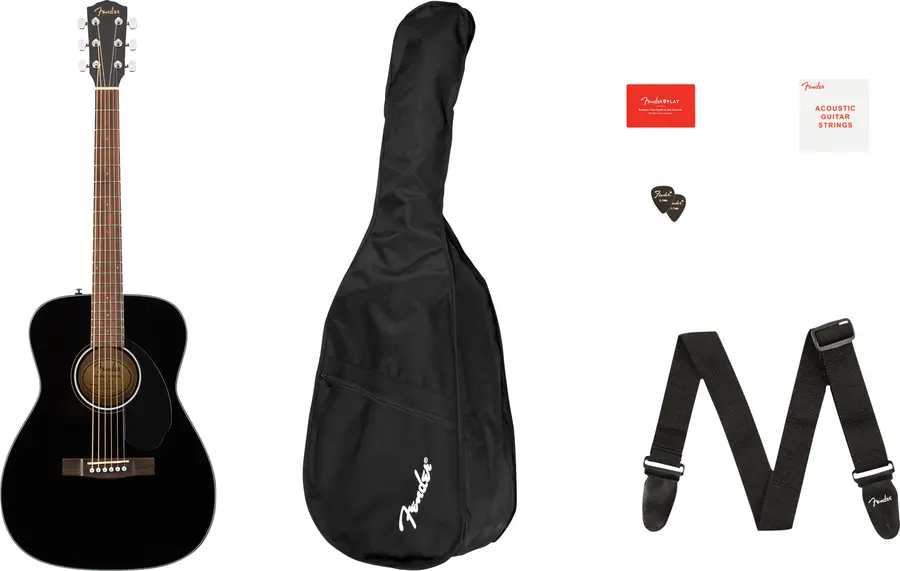 Fender CC-60S Concert Pack V2, Black 