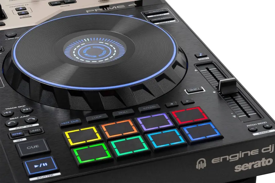 Denon DJ Prime 4 G2 4-kanals standalone DJ-system 
