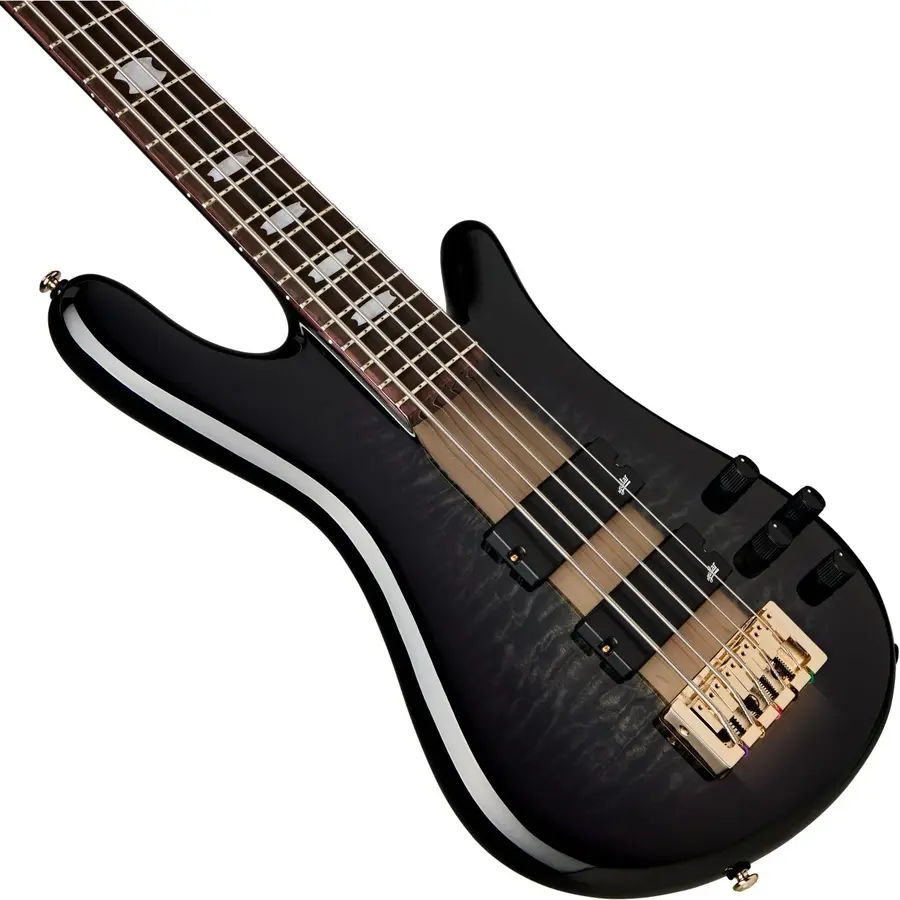 Spector Icon NS5 Neck Through - Black Stain 