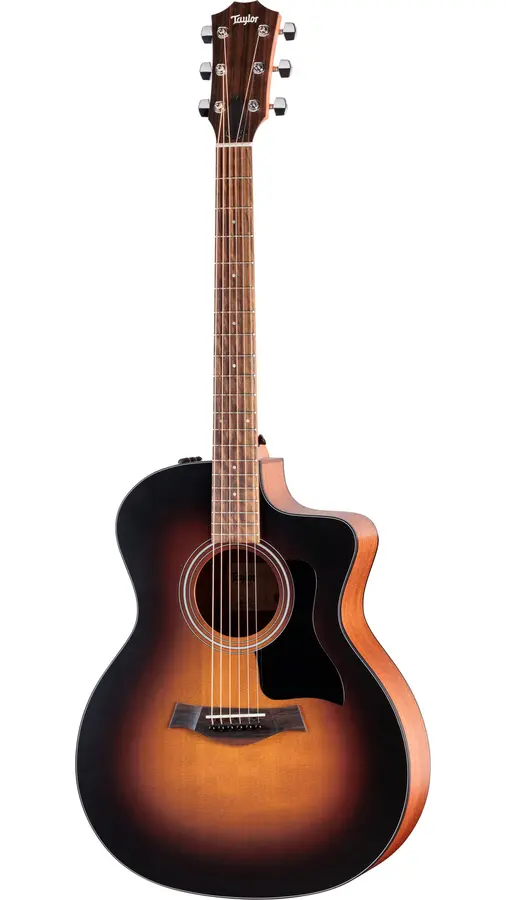 Taylor 114ce Special Edition Dark Tobacco Shaded Edgeburst 