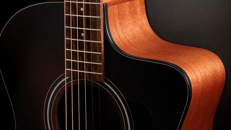 Taylor 114ce Special Edition Dark Tobacco Shaded Edgeburst 
