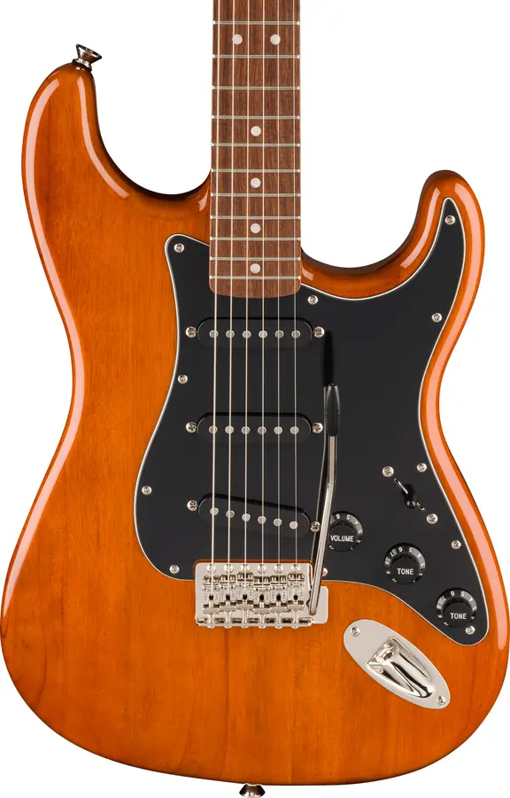 Squier FSR Classic Vibe 70s Stratocaster, Laurel Fd, Black PG, Mocha 