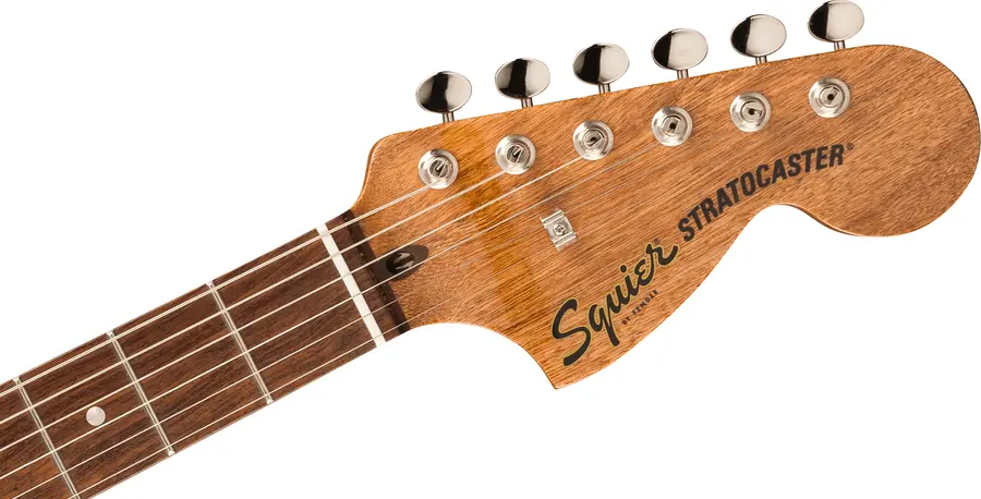 Squier FSR Classic Vibe 70s Stratocaster, Laurel Fd, Black PG, Mocha 