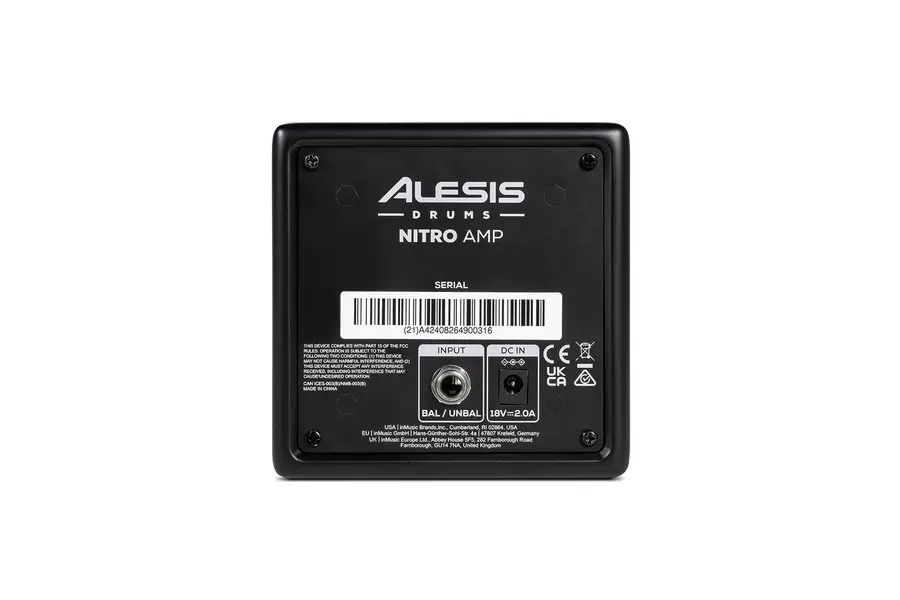 Alesis Nitro Amp* Aktiv trommemonitor*Kunderetur 