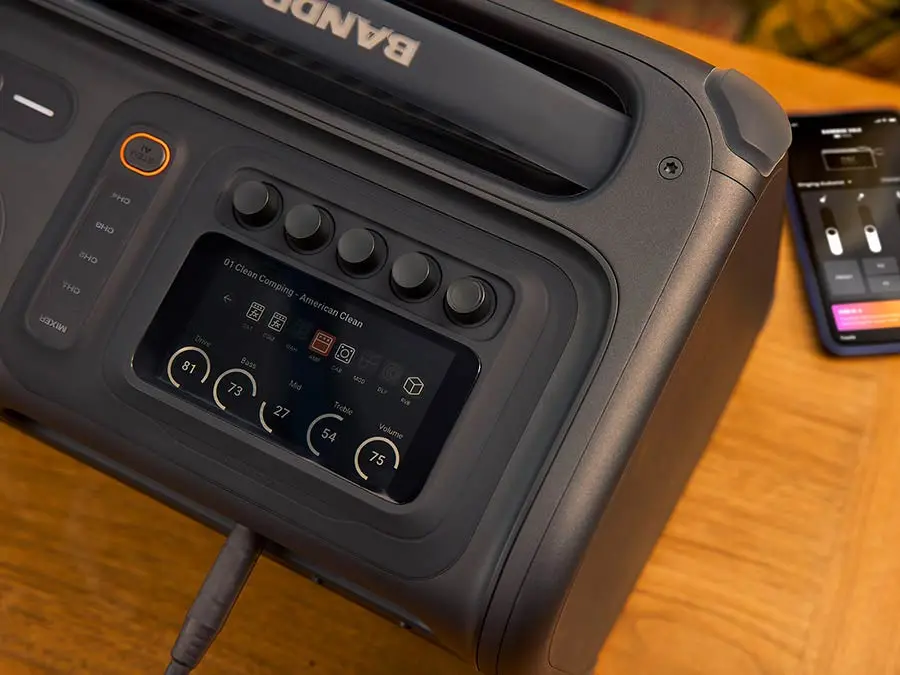 JBL Bandbox TRIO Portable AI powered amp 