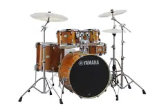 Yamaha Stage Custom Birch SBP0F5HA Honey Amber, Inkl 780HW hardwarepakke