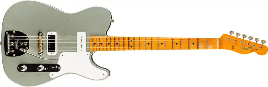 Fender Custom Shop Limited Edition Ocelot Tele Journeyman Aged Silver 
