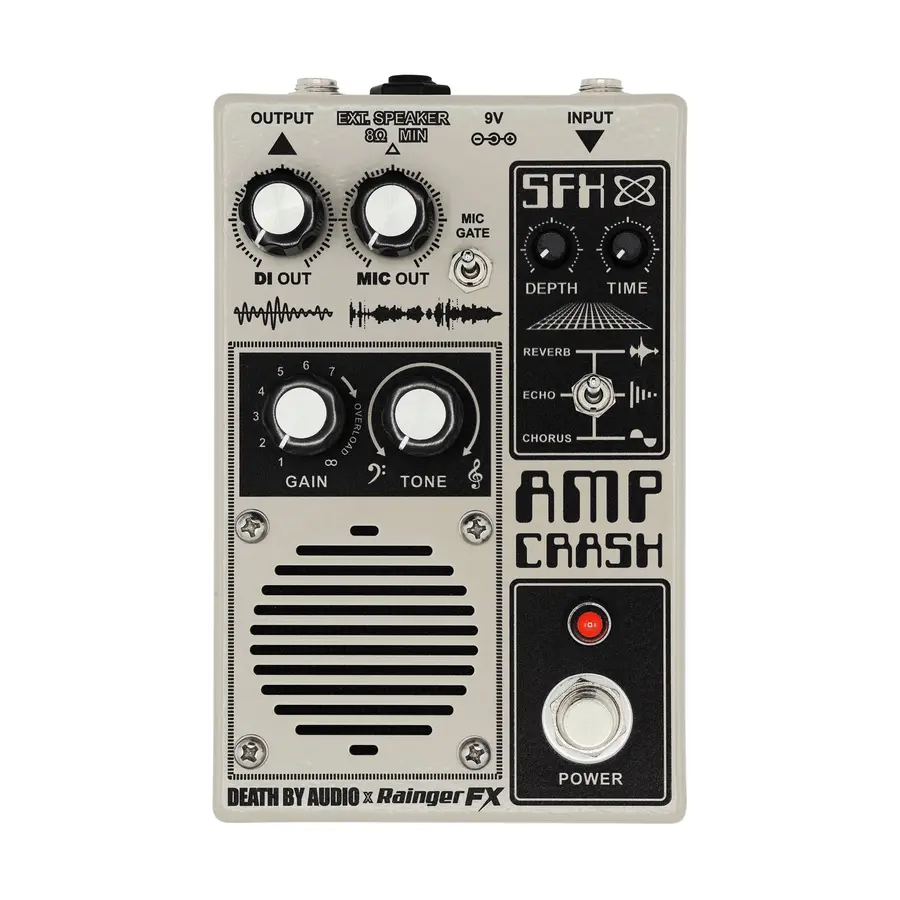 Death By Audio Amp Crash Pedal Format Amplifier 