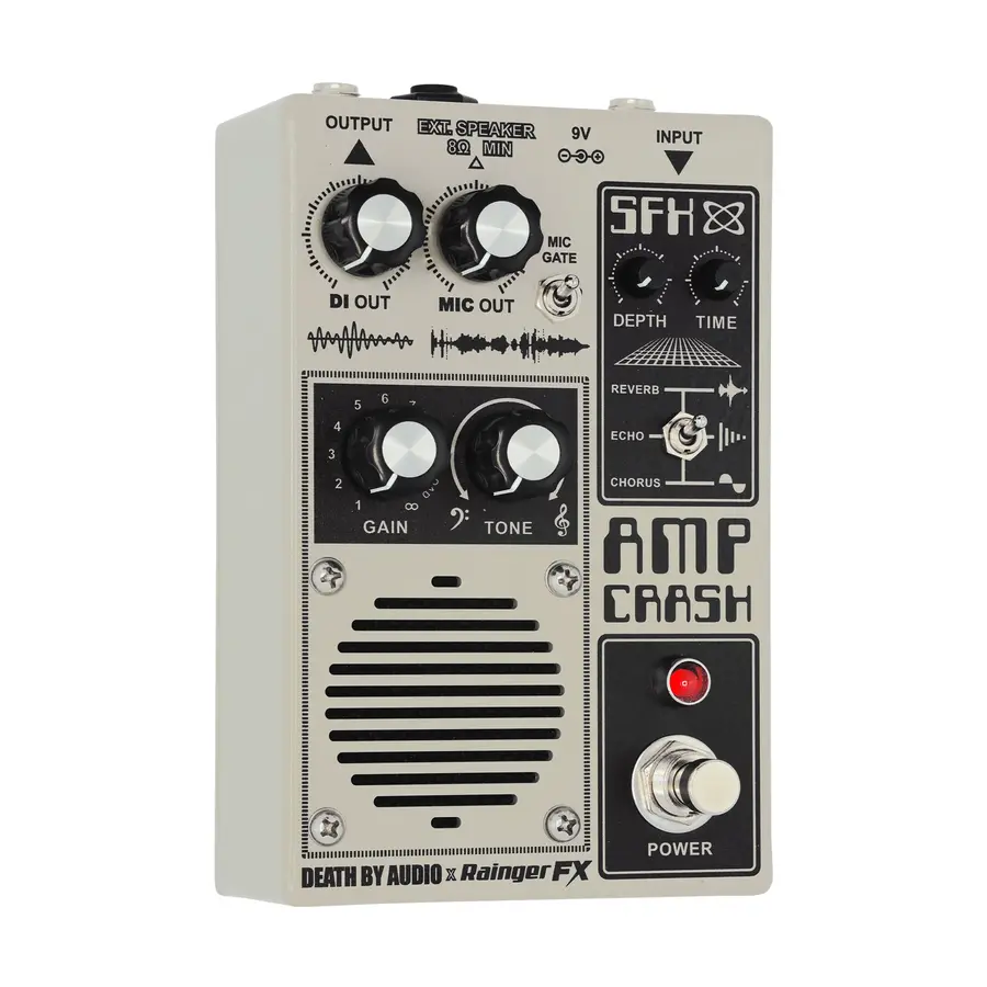 Death By Audio Amp Crash Pedal Format Amplifier 