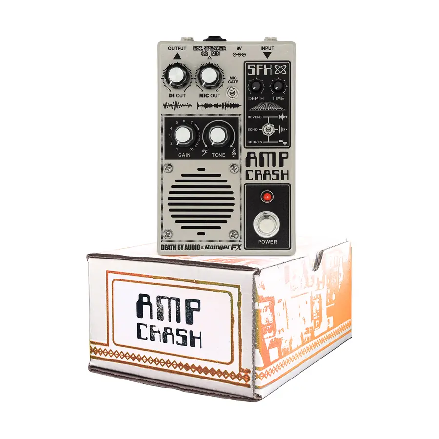 Death By Audio Amp Crash Pedal Format Amplifier 
