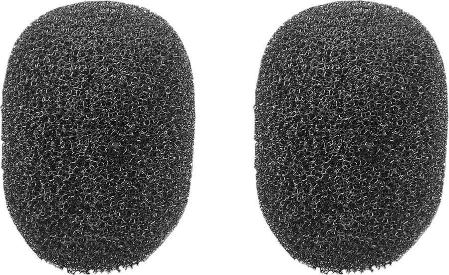 Austrian Audio CC8 Microphone Windshield 2-pack Black Replacement Foam Covers 
