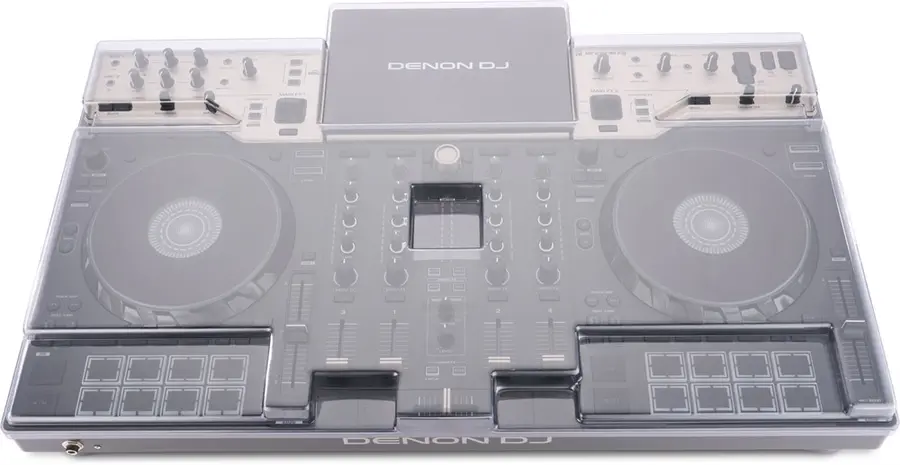 Decksaver Denon DJ Prime 4 G2 Cover Clear Polycarbonate Protective Shield 