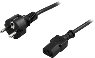 Aurdel CEE to IEC Power Cord 2m CEE 7/7 to C13 Female DEL-109M