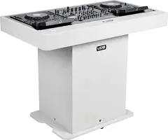 UDG Gear Ultimate DJ Podium White Professional Event Workstation Desk