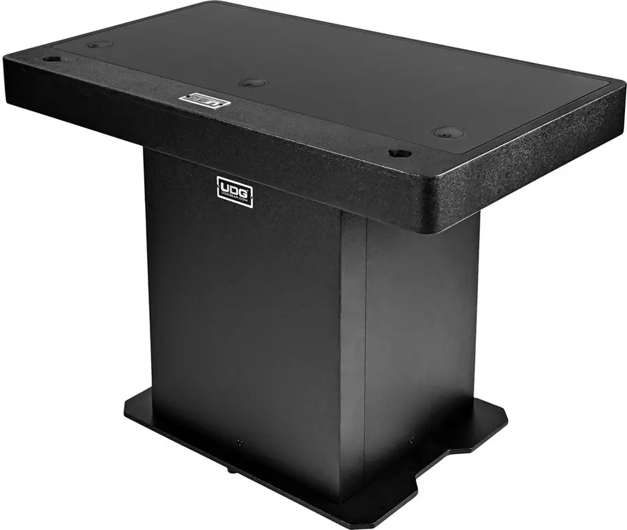 UDG Gear Ultimate DJ Podium Set Workstation Console Kit Black Finish 