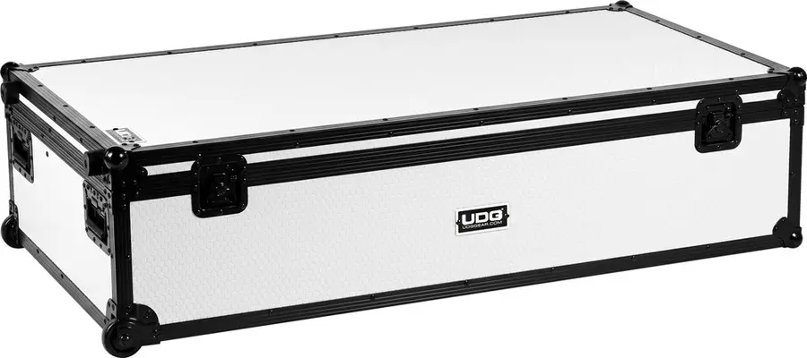 UDG Gear Ultimate DJ Podium Set Workstation Console Kit White Finish 