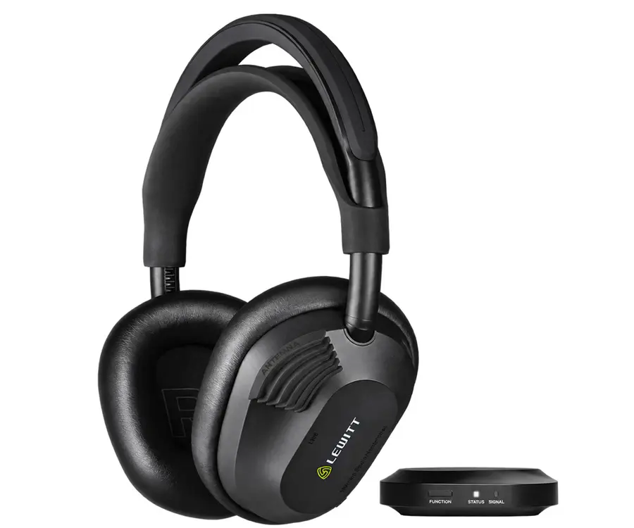 Lewitt LW6 Wireless Studio Headphones Pro Monitoring Mixing Mastering Cord 