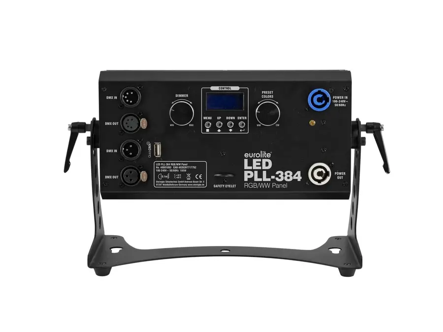 Eurolite LED PLL-384 RGB/WW Panel DMX-Controlled Softlight Panel Stage 