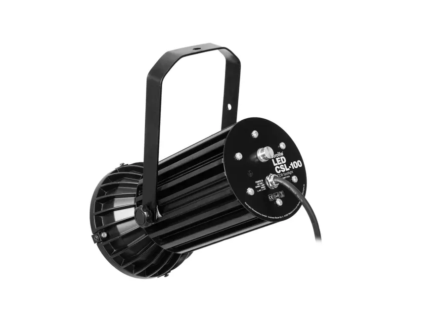 Eurolite LED CSL-100 Spotlight Black High-Power 100W Neutral White LED light 