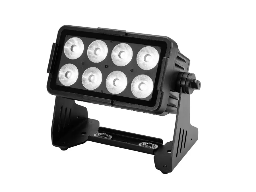 Eurolite Multiflood IP 8x10W Wash Silent IP65 Floodlight RGBW Color Mix 