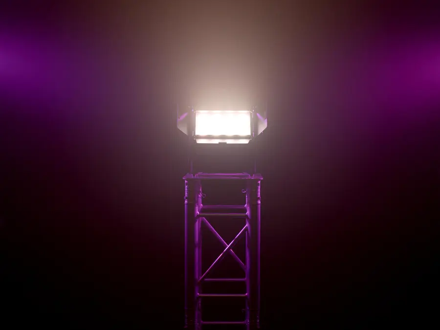 Eurolite Multiflood IP 8x10W Wash Silent IP65 Floodlight RGBW Color Mix 
