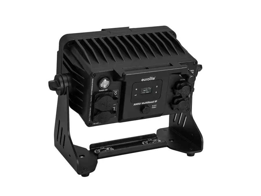 Eurolite Akku Multiflood IP 8x10W Wash Silent IP65 Floodlight RGBW LEDs CRMX 