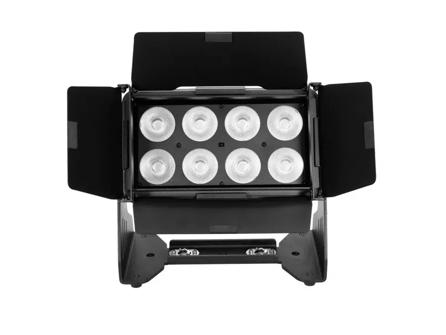 Eurolite Akku Multiflood IP 8x10W Wash Silent IP65 Floodlight RGBW LEDs CRMX 