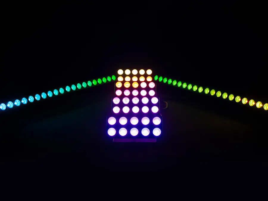 Eurolite LED Pixel Matrix Bar 10 Matrix Bar RGB/WW LEDs Pixel Control 