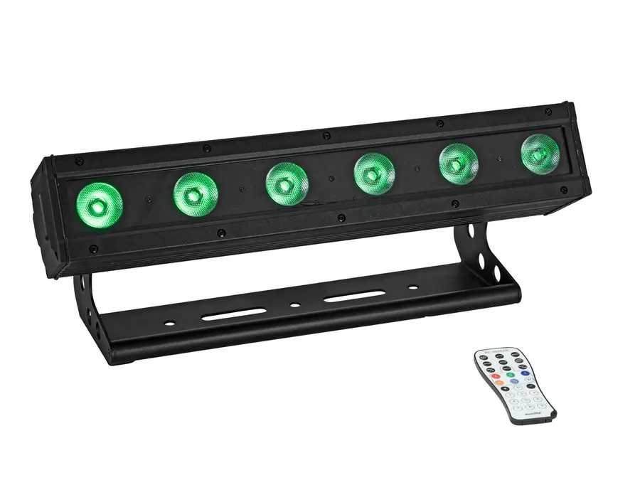 Eurolite Akku IP Bar-6 Entry QCL Weatherproof IP65 6x8W RGBW LED Strip 