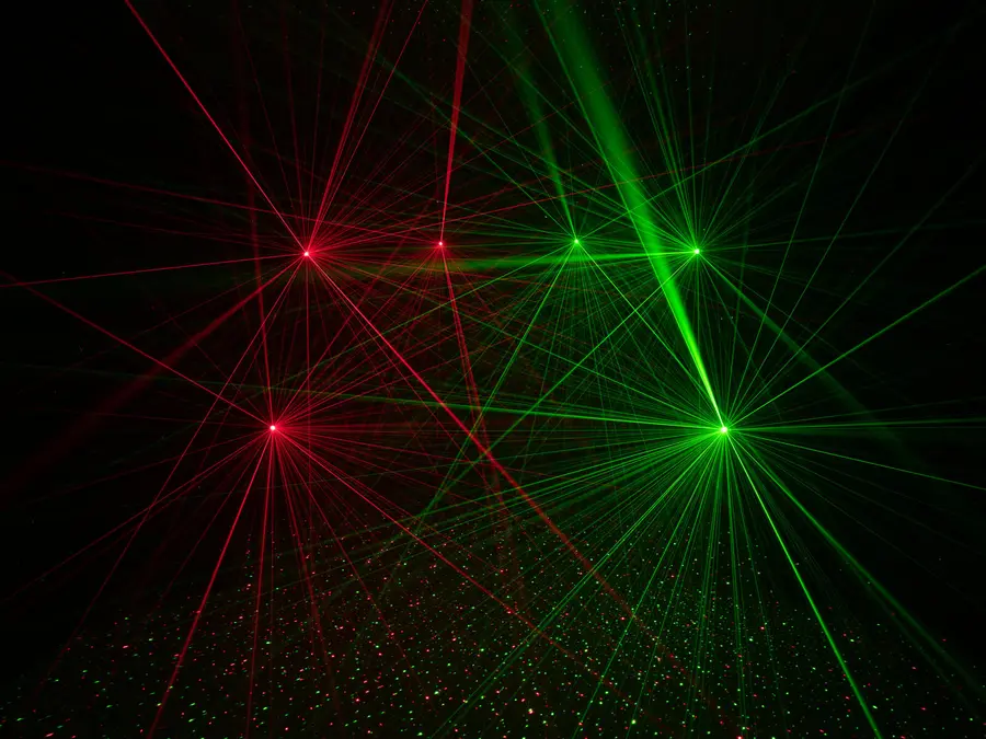 Eurolite Akku B-40 LED Beam Effect Black RGBW Strobe RG Laser AirW 2.4GHz 