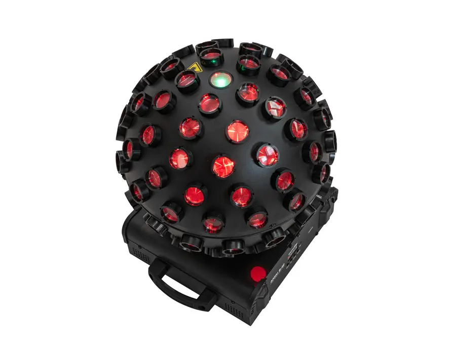 Eurolite Akku B-40 LED Beam Effect Black RGBW Strobe RG Laser AirW 2.4GHz 