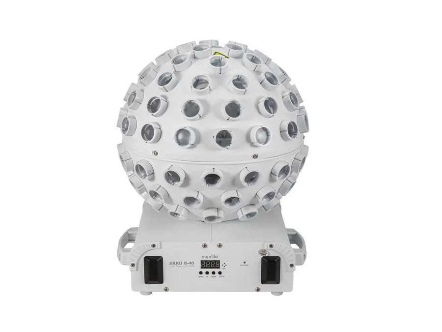 Eurolite Akku B-40 LED Beam Effect Wh White RGBW Strobe RG Laser AirW 2.4GHz 