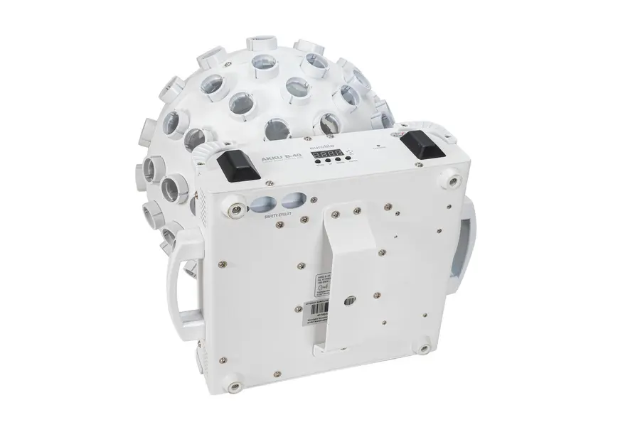 Eurolite Akku B-40 LED Beam Effect Wh White RGBW Strobe RG Laser AirW 2.4GHz 