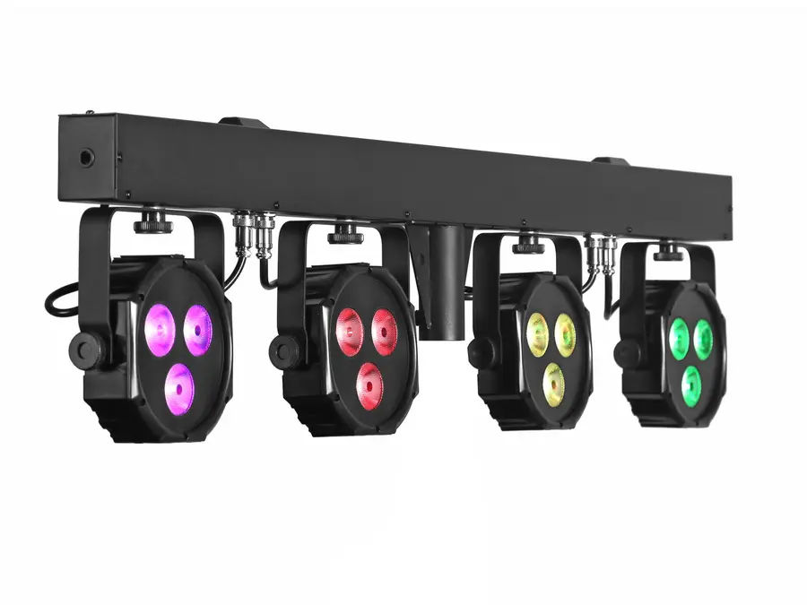 Eurolite LED KLS-402 Compact Light Set Lighting Strip 4x 4in1 RGB/WW Spots 