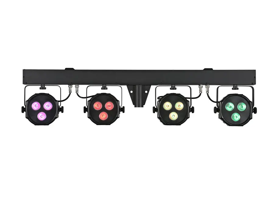 Eurolite LED KLS-402 Compact Light Set Lighting Strip 4x 4in1 RGB/WW Spots 